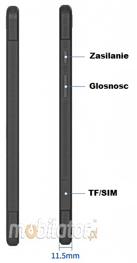Mobipad 688DS-RTML wstrząsoodporny przemysłowy tablet Android 4G LTE IP68